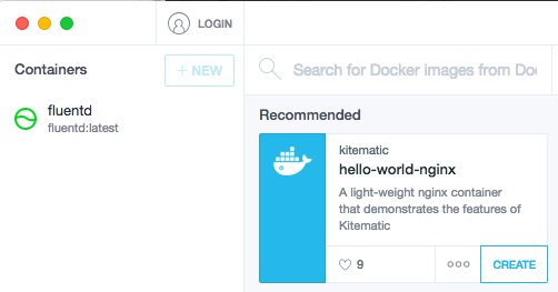 docker-kitematic-create-fluentd